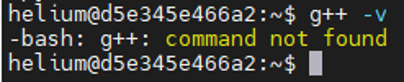 g++ wrong